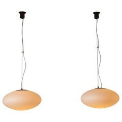 Single Model 1187 Ceiling Lamp by Gaetano Sciolari for Stilnovo