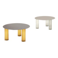 Zanotta Set of Two Echino Tables by Sebastian Herkner
