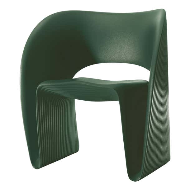 Raviolo LowChair in Olive Green by Ron Arad for MAGIS For Sale at 1stDibs