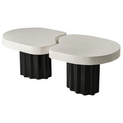 Set of 2 Organic Edge No. 2 Coffee Tables by Perler 