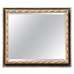 Gorgeous French Carved Beveled Glass Rectangular Wall Mirror