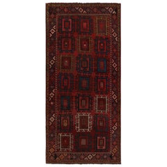 Retro Turkish Rug, with All-Over Geometric Patterns, from Rug & Kilim