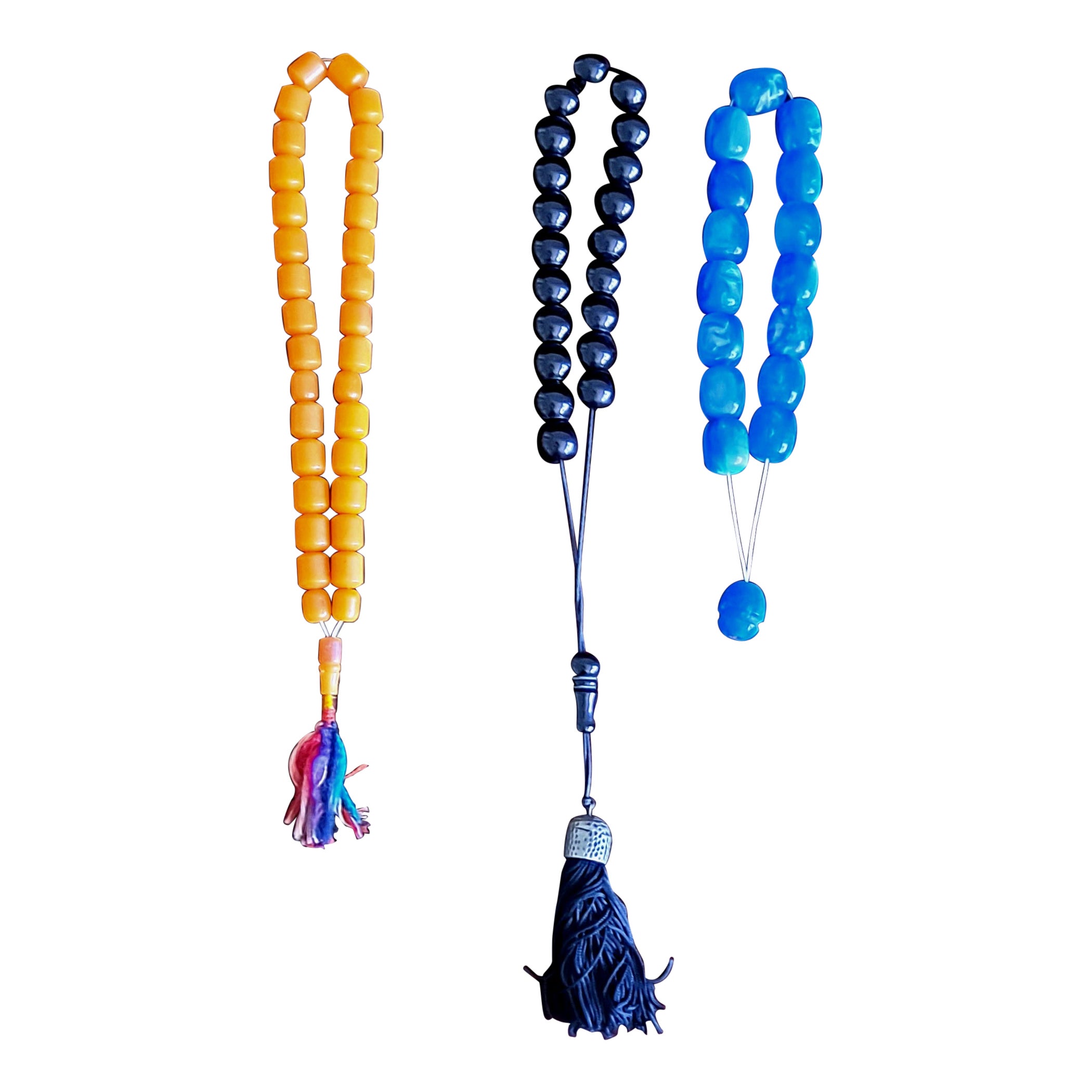  Antique Greek Prayer Beads Often Referred to as "Komboskini" or "Chotki"  For Sale