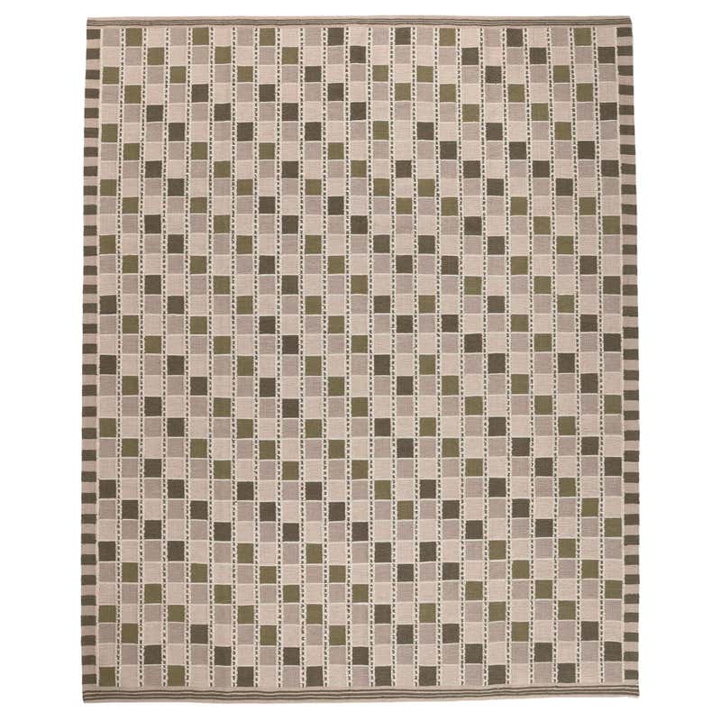 Zen Collection Silver Rug For Sale at 1stDibs