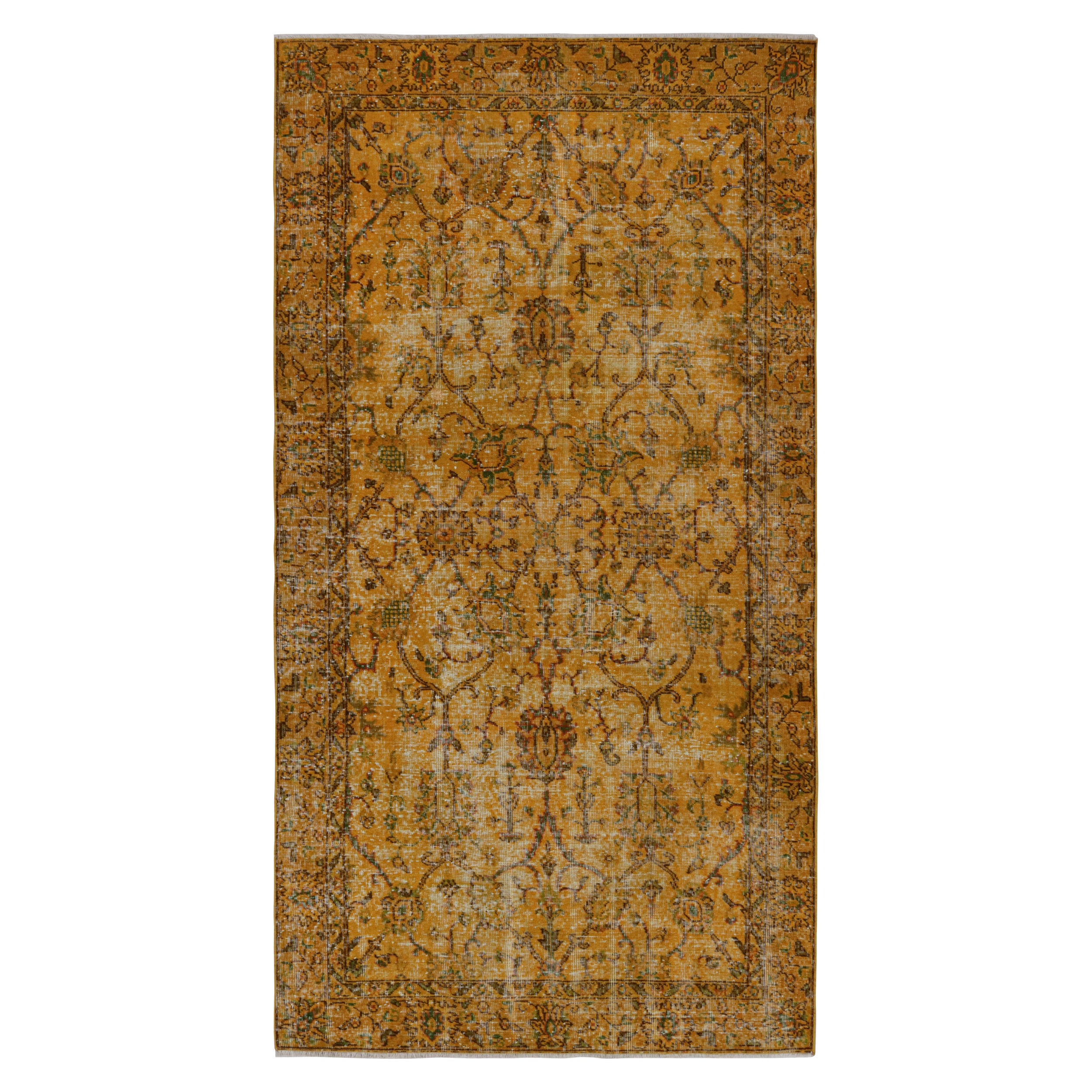 Vintage Zeki Müren Teppich, mit All-Over Geometrische Muster, von Rug & Kilim