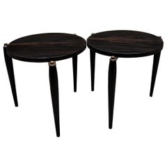 Vintage 1960s Elegant Mid Century Modern Side-Nesting Rosewood Tables