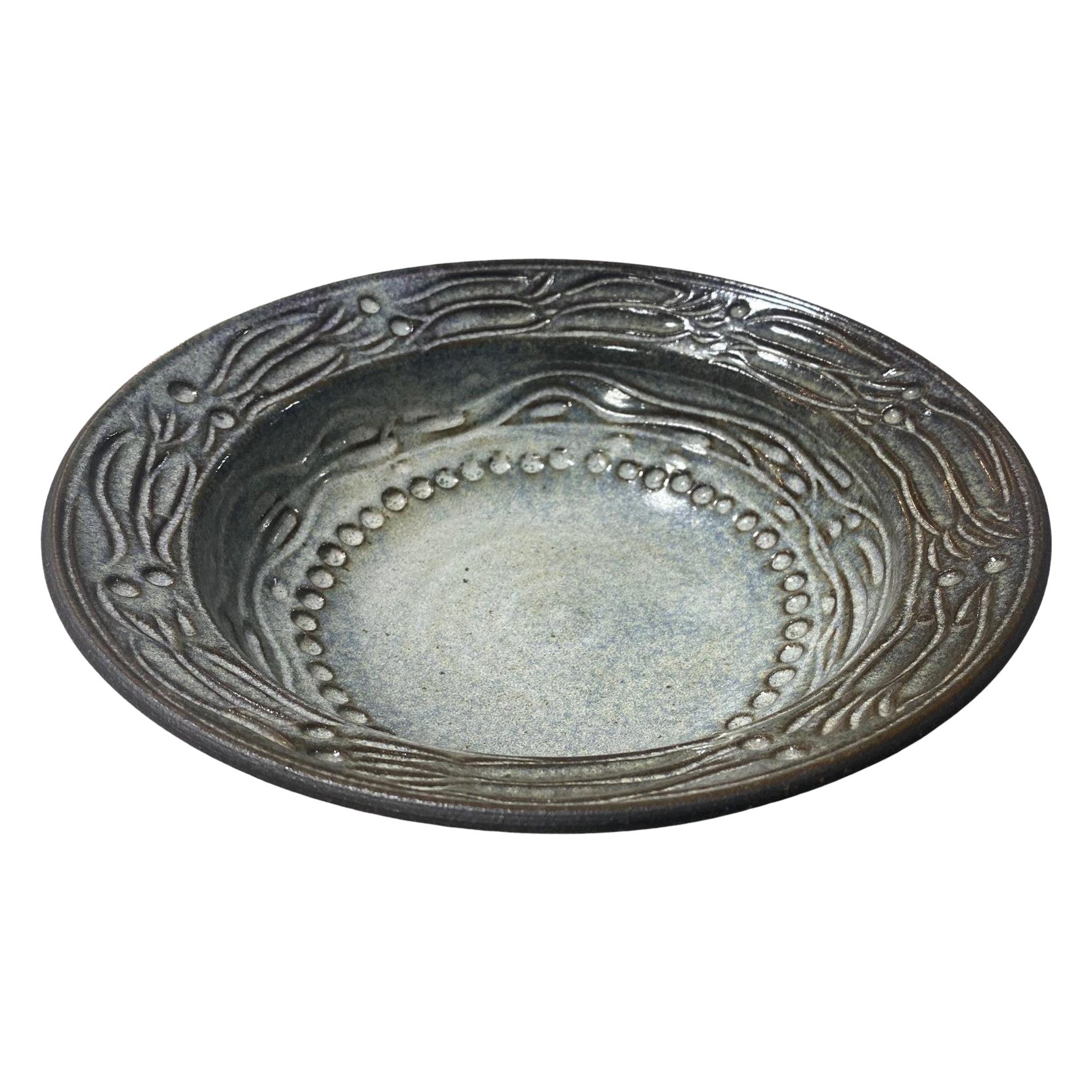 Dora De Larios Signé Mexican American California Studio Pottery Large Art Bowl (bol d'art)