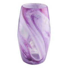 Mottled Purple Gray-Stan Vase c1930