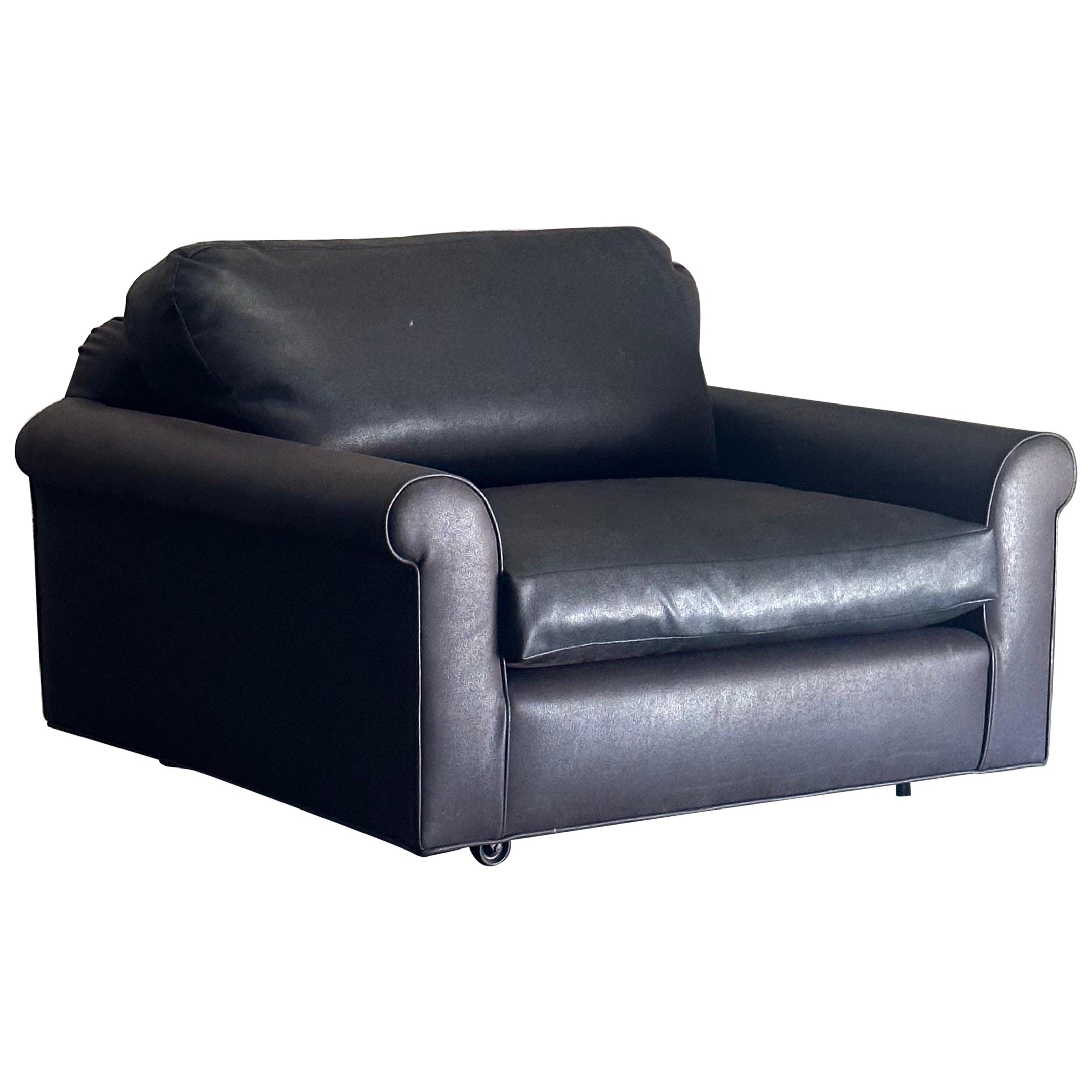 Edward Wormley pour Dunbar, fauteuil de salon surdimensionné Big Texan en vente