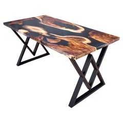 Midcentury Modern Dining Table Contemporary Dining Table Handmade Rustic Tables