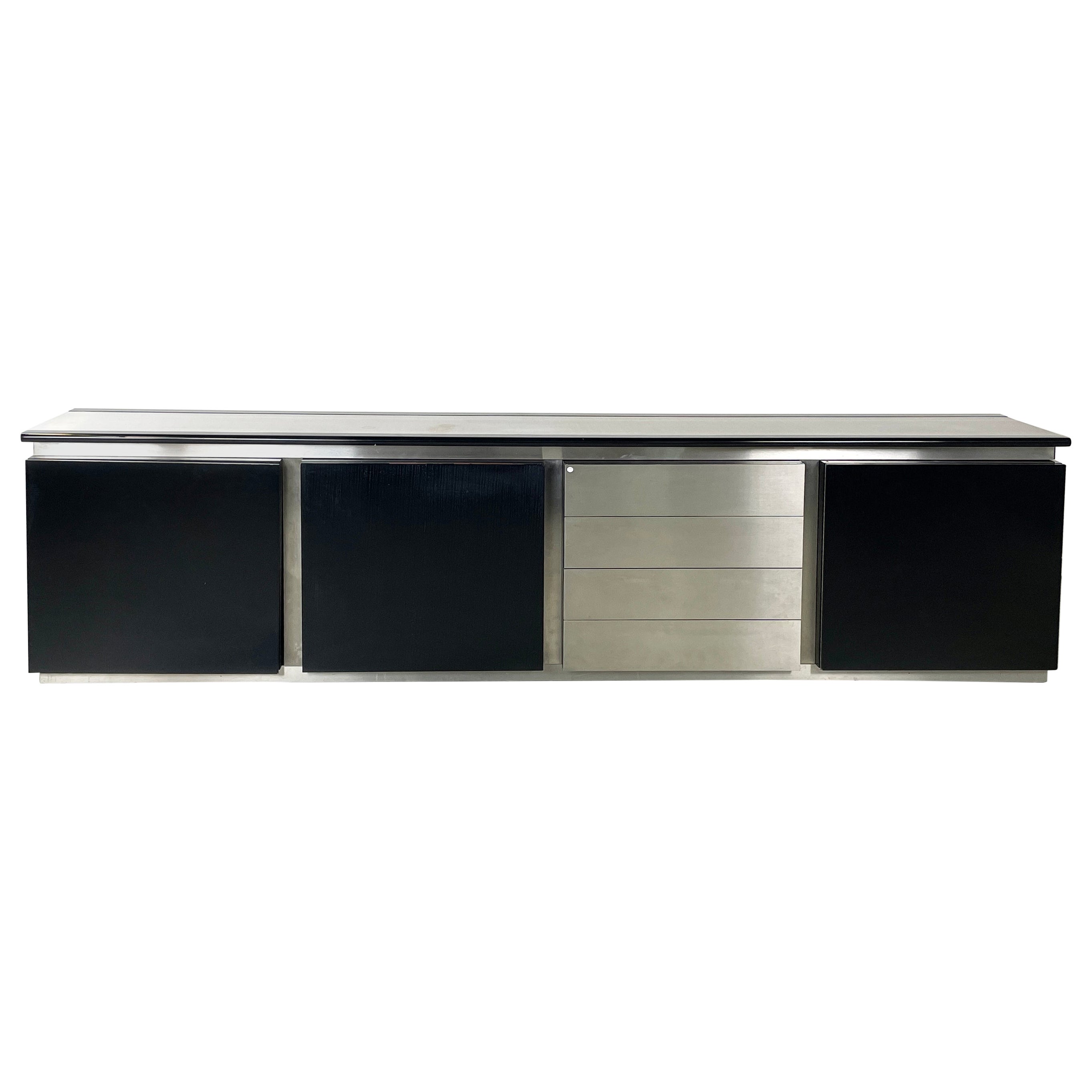 Italian modern Sideboard Parioli  by Wick and Acerbis for Acerbis, 1980s For Sale
