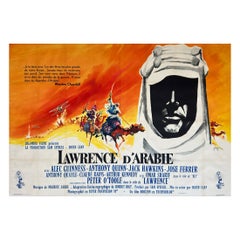 LAWRENCE OF ARABIA 1962 French Double Grande,  Film Movie Poster