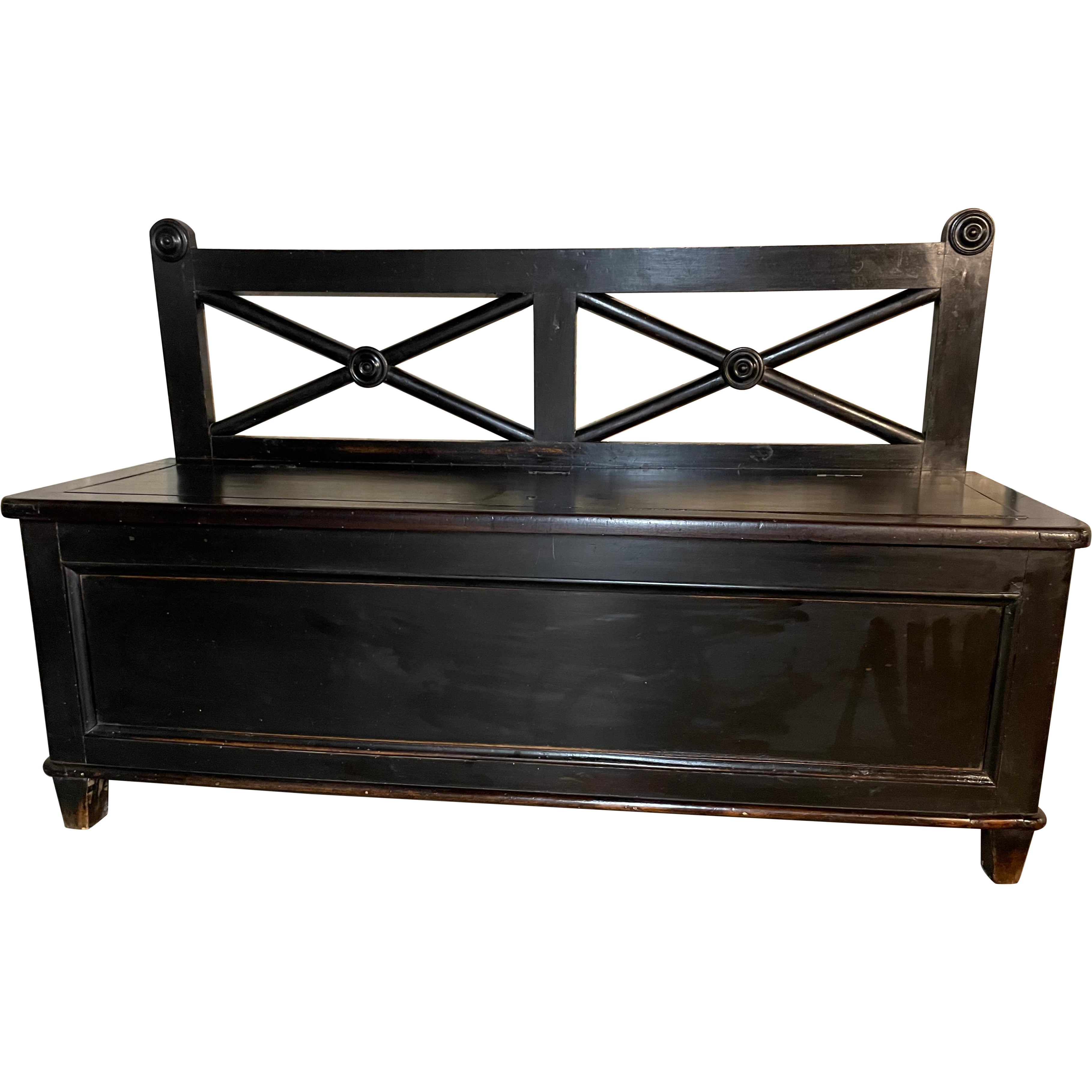 Neoclassical Style Bench For Sale