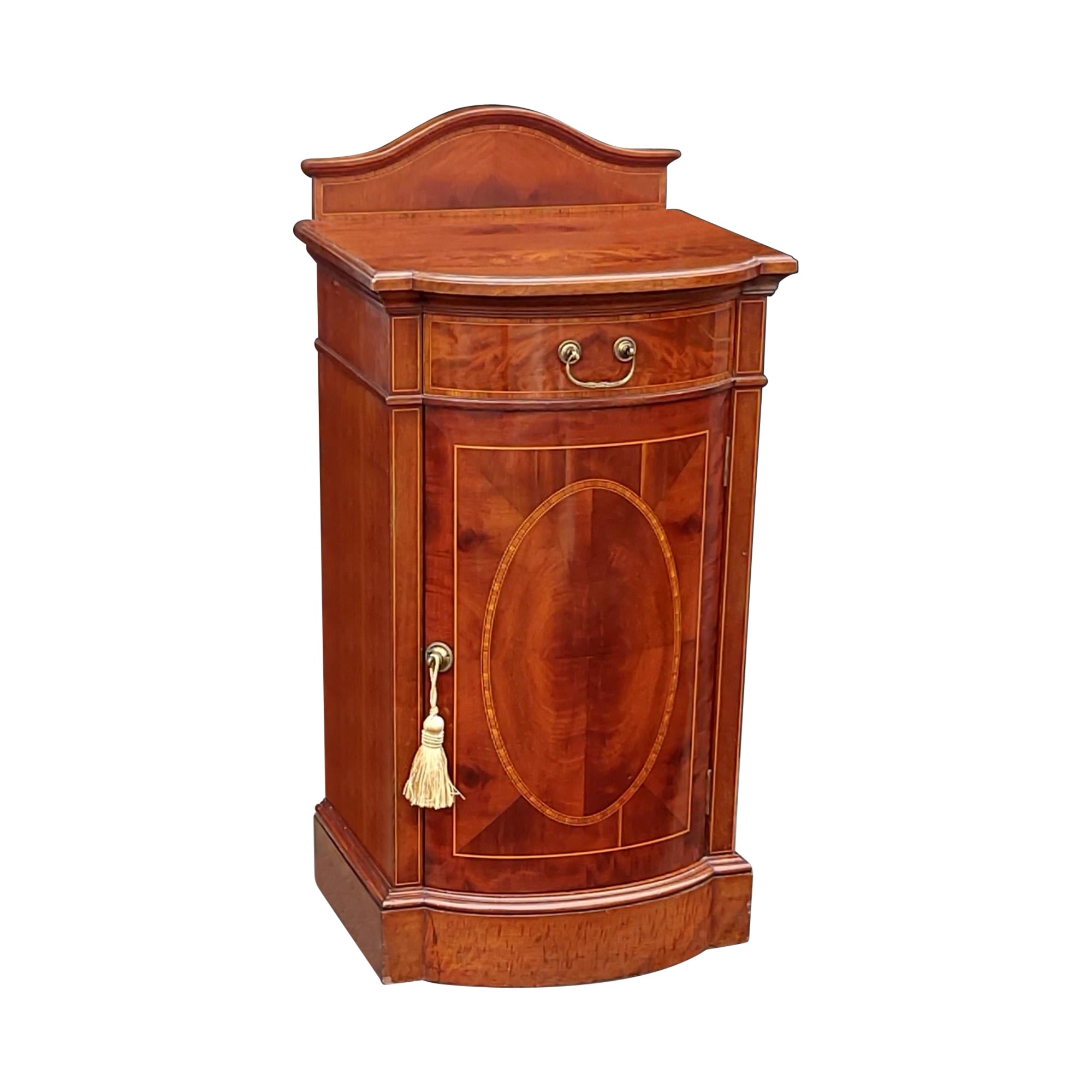 Edwardian Mahogany Bedside Cabinet