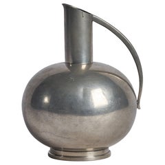 Used GAB, Pitcher, Pewter, Sweden, 1930s
