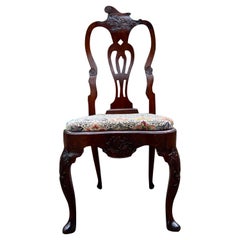 Antique Museum of Fine Arts Provenance: 18th Century Dutch Carved Side Chair