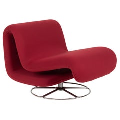 Chaise longue pivotante des années 1960