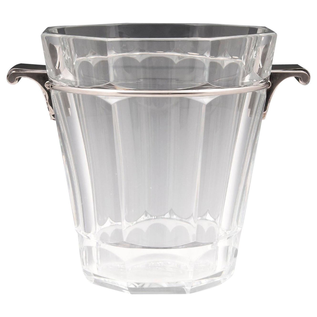 Champagne Ice Bucket coller By Val Saint Lambert § A. Charlent