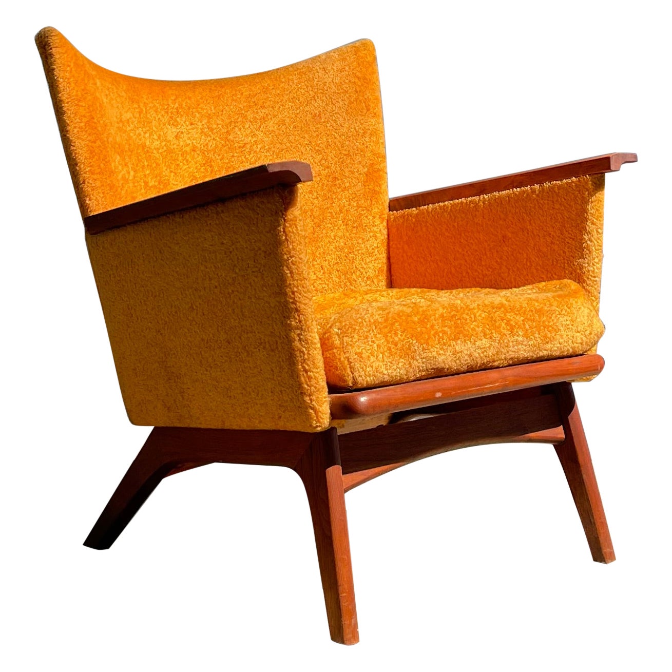 Mid-Century Modern Adrian Pearsall Arm Chair For Sale