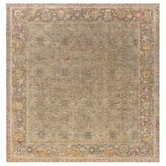 Used Early 20th Century Indian Agra Rug