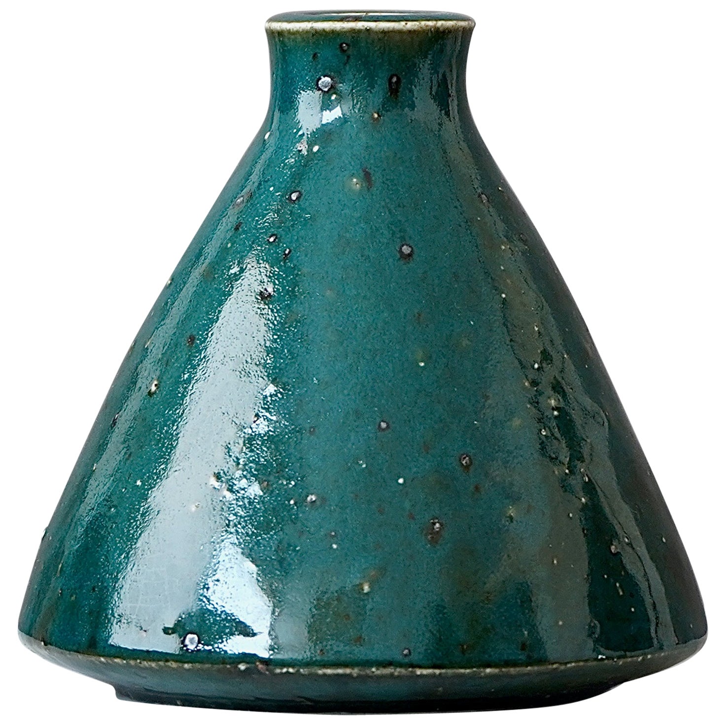 Steingutvase von Marianne Westman für Rorstrand, Schweden, 1960er Jahre