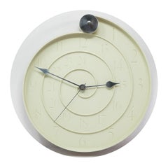 Reloj de pared Nautilus de los años 90 de Oscar Tusquets Blanca para Mobles 114