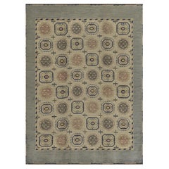 Signed Mid-20th Century Märta Måås-Fjetterström Deco Rug from Sweden