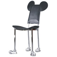 Silla Postmoderna "Garriris" de Javier Mariscal para Akaba 1987