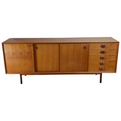 Sideboard Wook Teak Faram Model Monika Midcentury Modern Italian Design 1960s