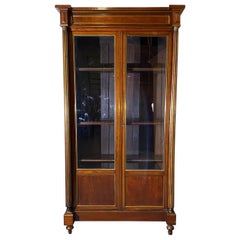 Armoire/bibliothèque de style Empire français du 19e siècle