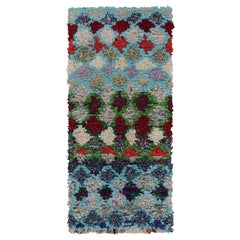 Marokkanischer Azilal-Teppich im Vintage-Stil mit polychromen Mustern von Rug & Kilim