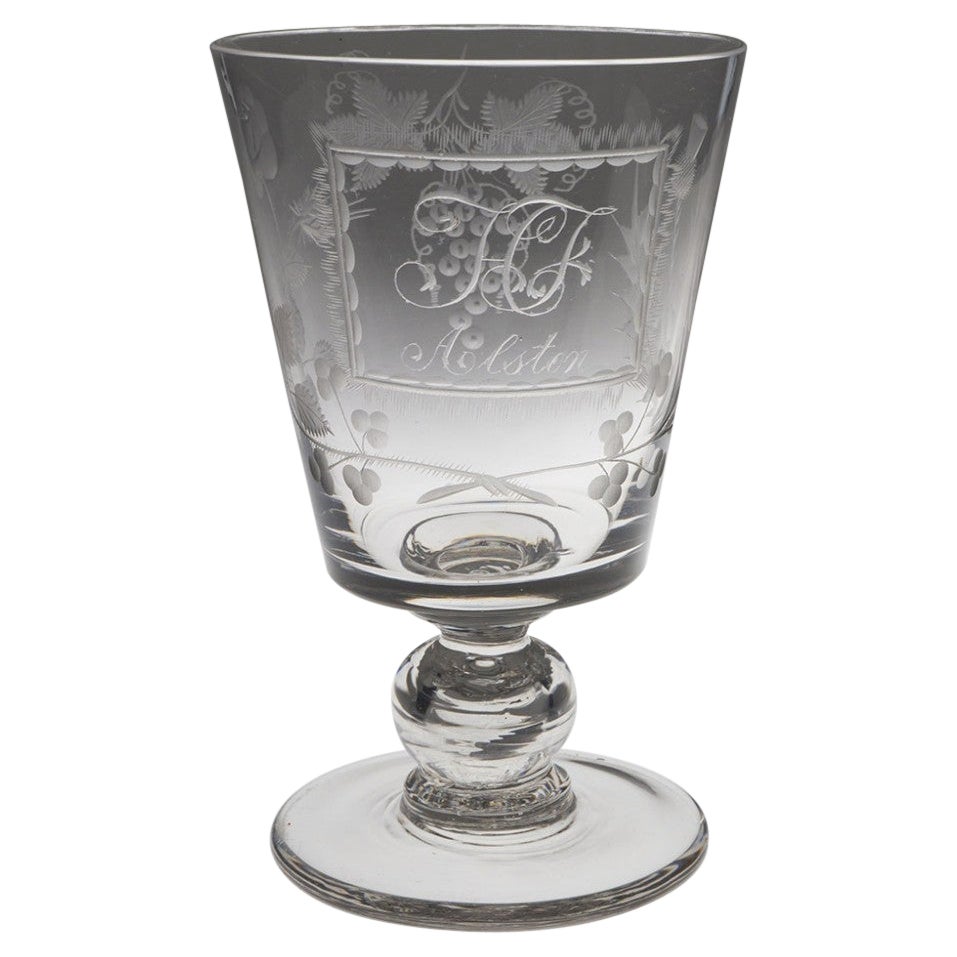 Rummer de pièces gravées Union, vers 1850 en vente