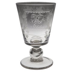 Rummer de pièces gravées Union, vers 1850