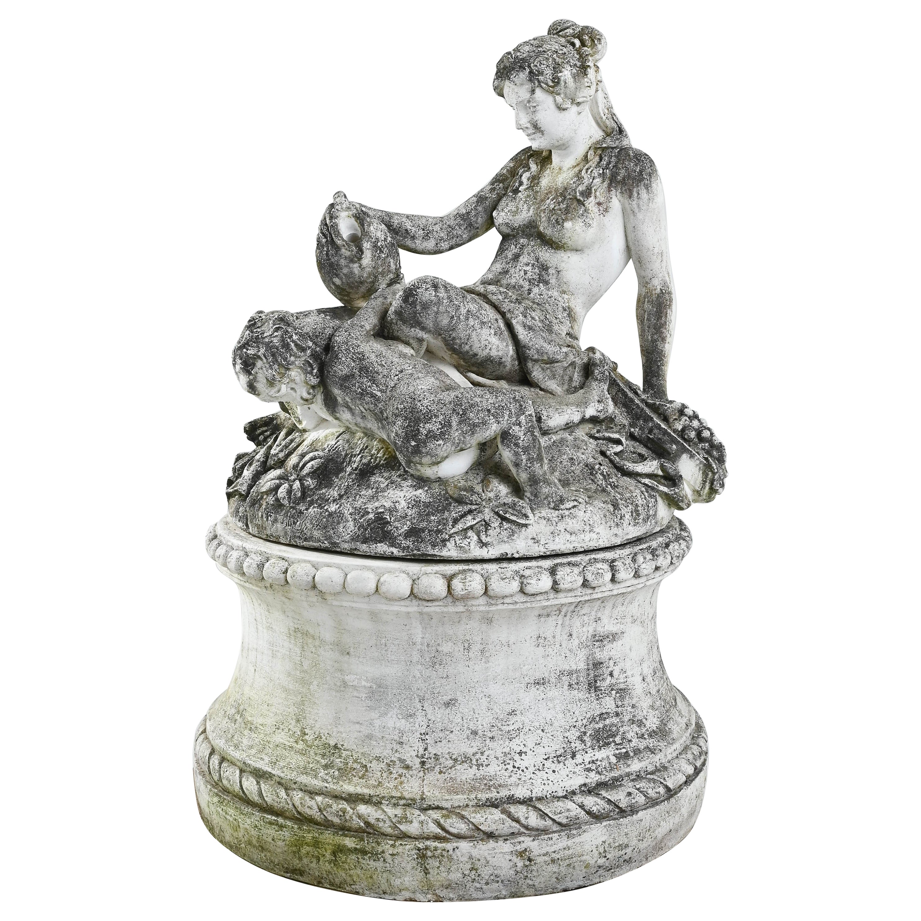 20th Century French Concrete Garden Sculpture For Sale at 1stDibs