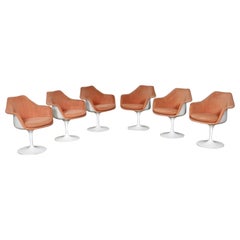 Satz von 6 Tulpen-Esszimmerstühlen im Vintage-Stil von Eero Saarinen für Knoll, 1960er Jahre