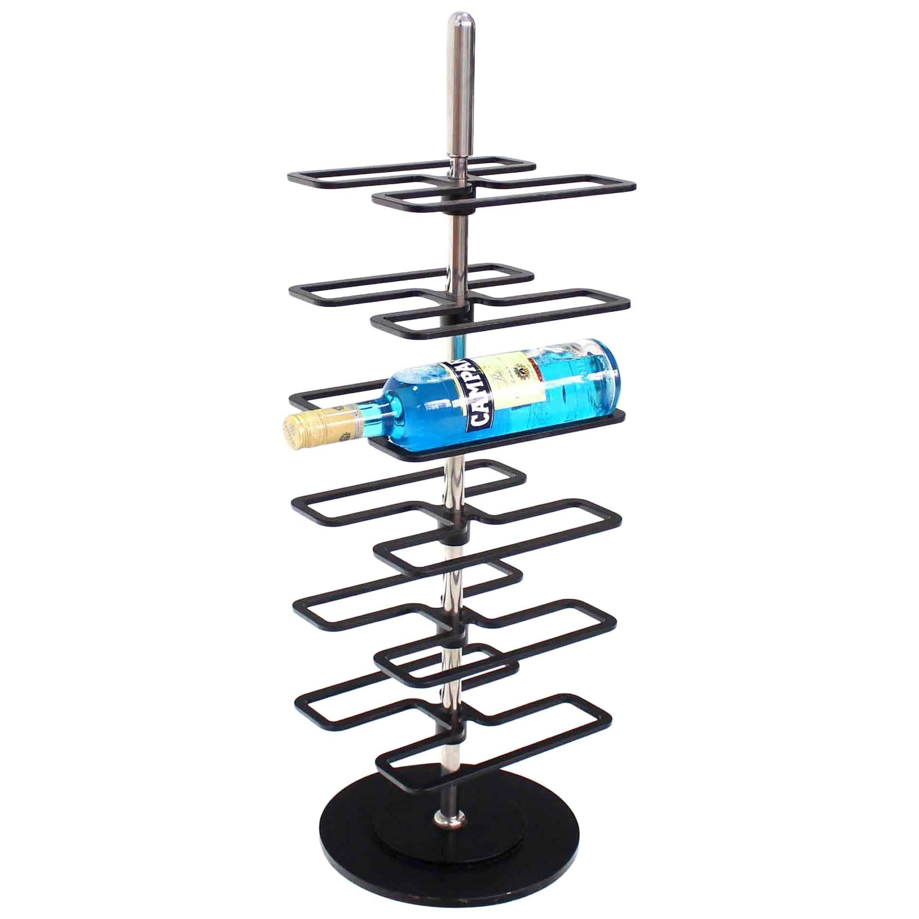 Mid-Century Italian Modern Wine Bottle Rack