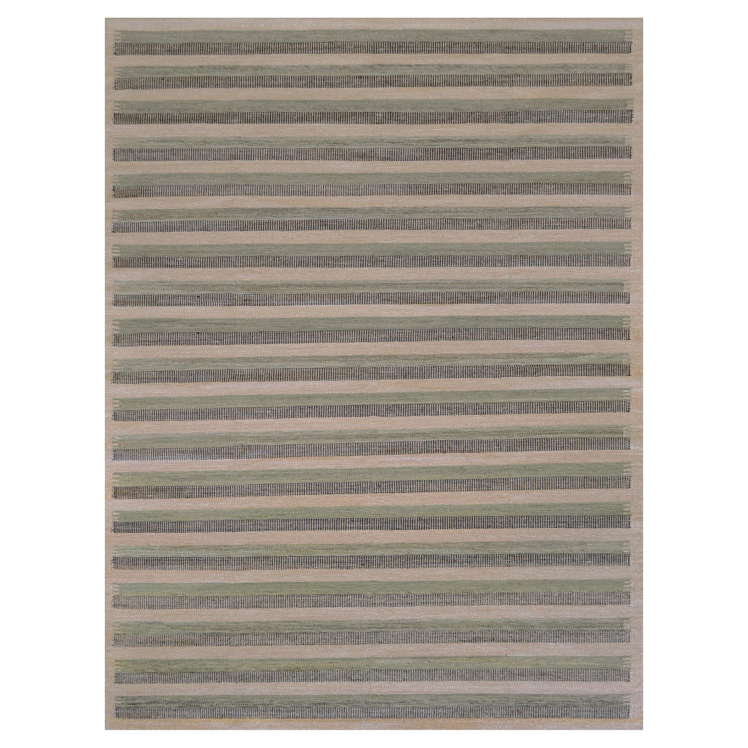 Mansour Modern Swedish Collection Sweden Contemporary Rug For Sale