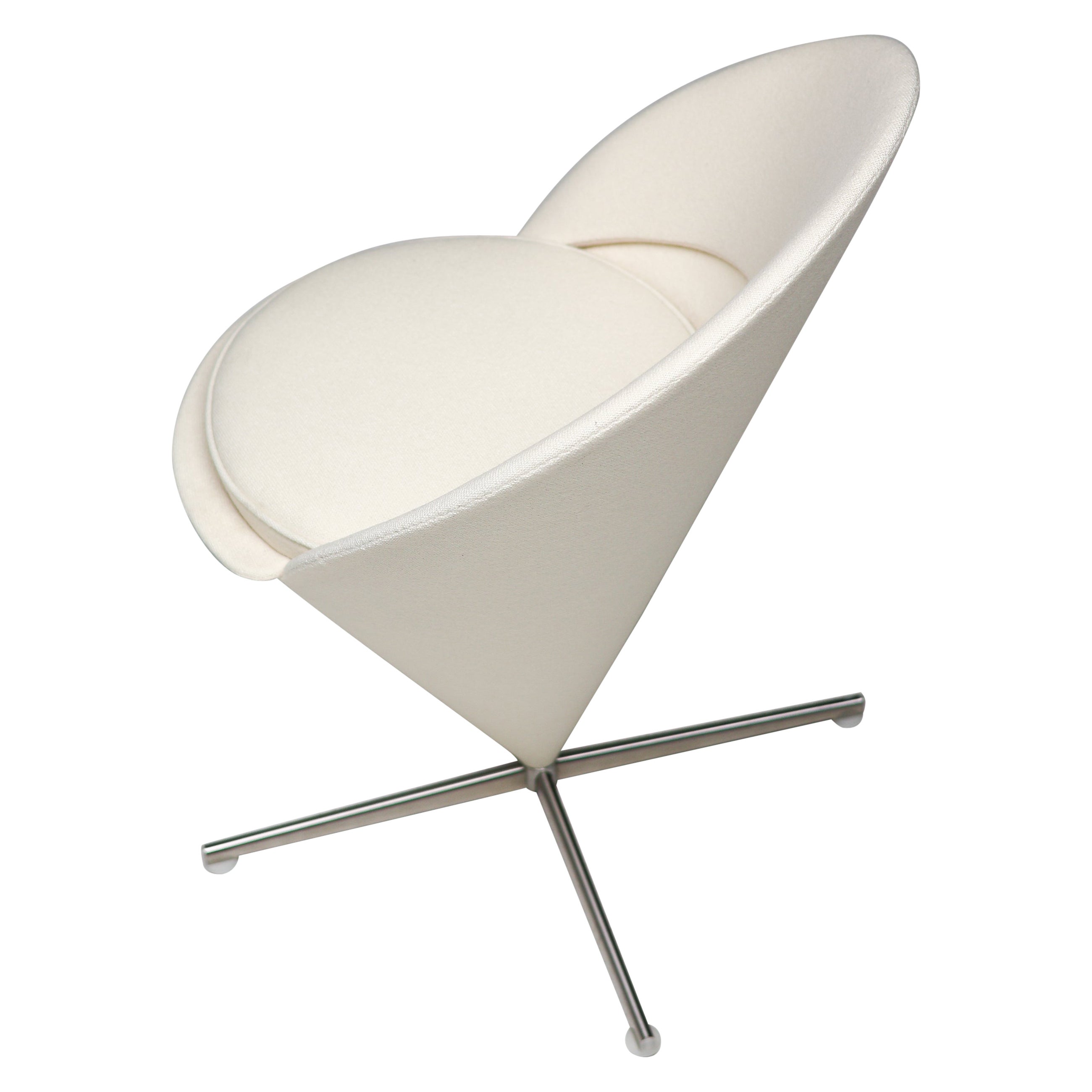 Chaise à cônes Cream Panton en vente