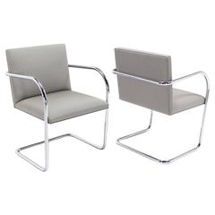 Pair of Mies Knoll Brno Chairs