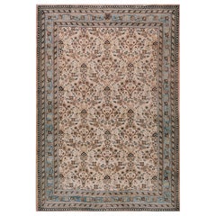 Antique Early 20th Century N.E. Persian Khorassan Moud Carpet (8' 6" x 10' - 260 x 305)