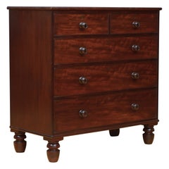 George IV Solid Mahogany Chest of Drawers