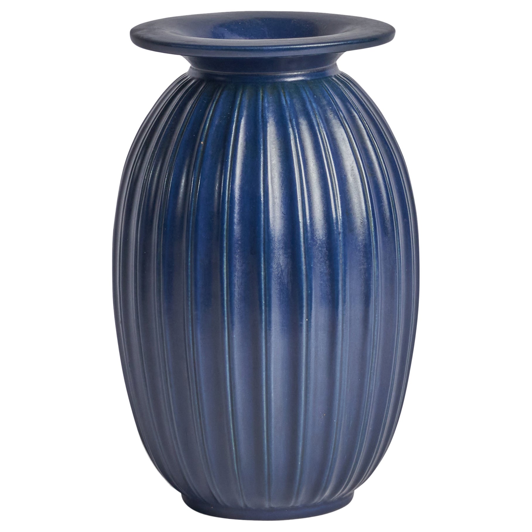 Peter Ipsens Enke, Vase, Stoneware, Denmark, 1940s