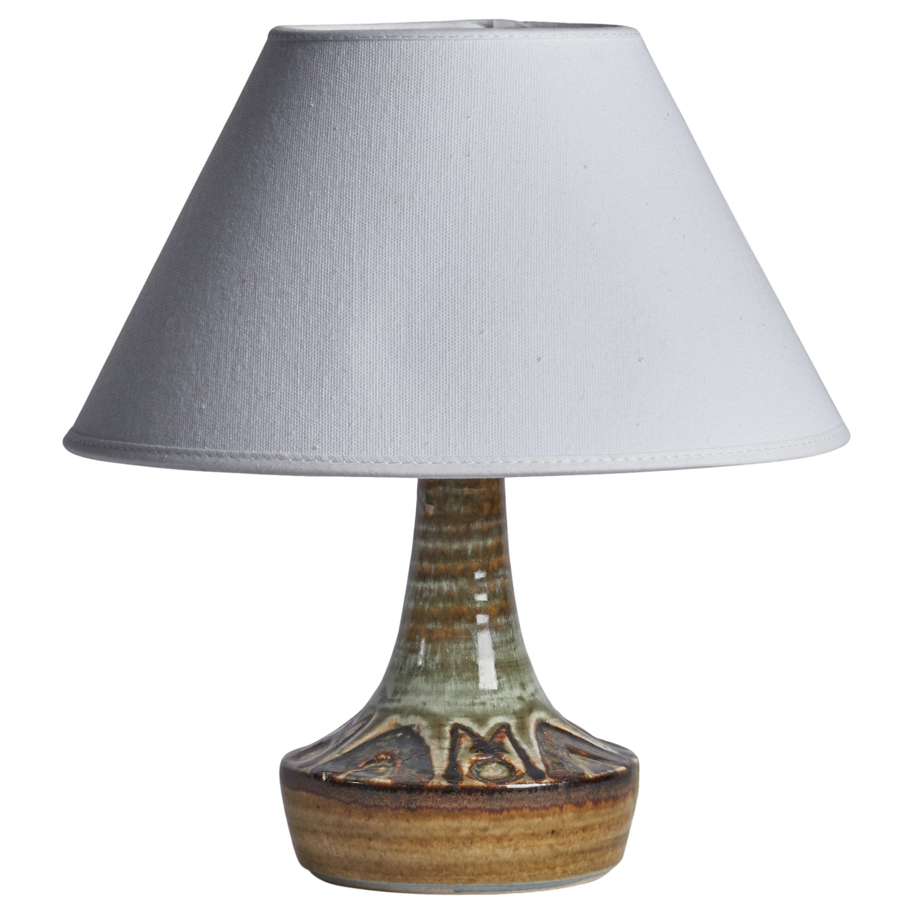 Søholm, Table Lamp, Stoneware, Denmark, 1960s For Sale