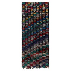 Vintage Azilal Moroccan Runner with Polychromatic Patterns by Rug & Kilim