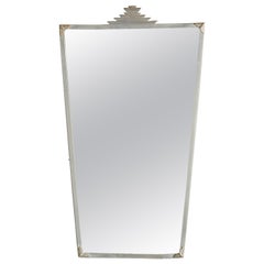 Swedish Designer, Wall Mirror, Pewter, Sweden, 1930s