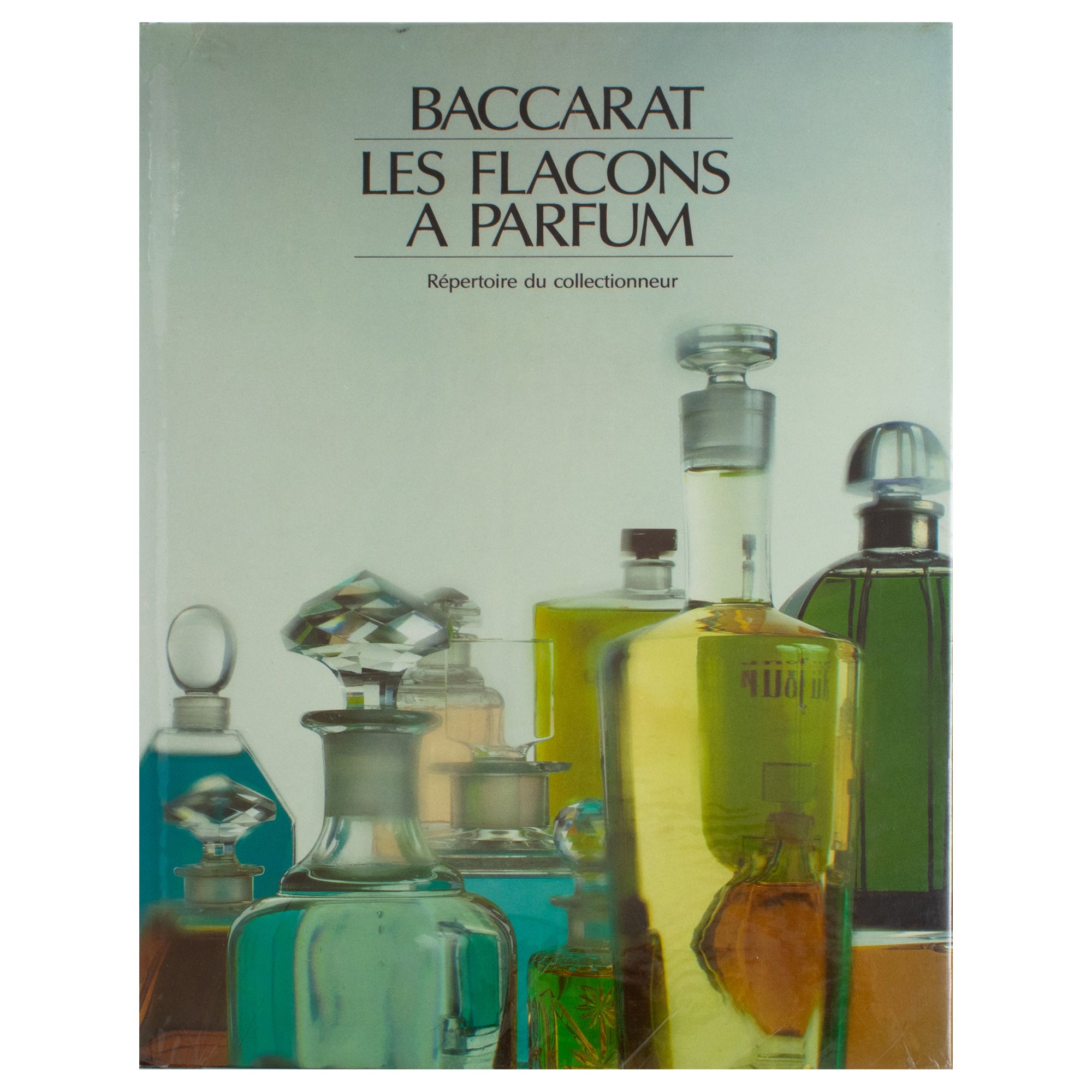 Baccarat, Les bouteilles de parfum, livre français de la Cristallerie de Baccarat, 1986 en vente