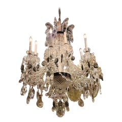 Used Beautiful English Waterford  Chandelier 