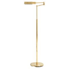 Brass Reading Floor Lamp