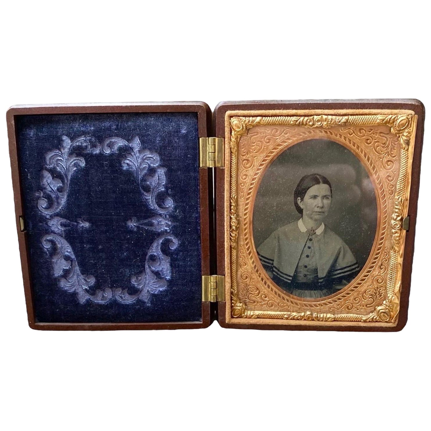 Ambrotype Of A Civil War Wife 1860