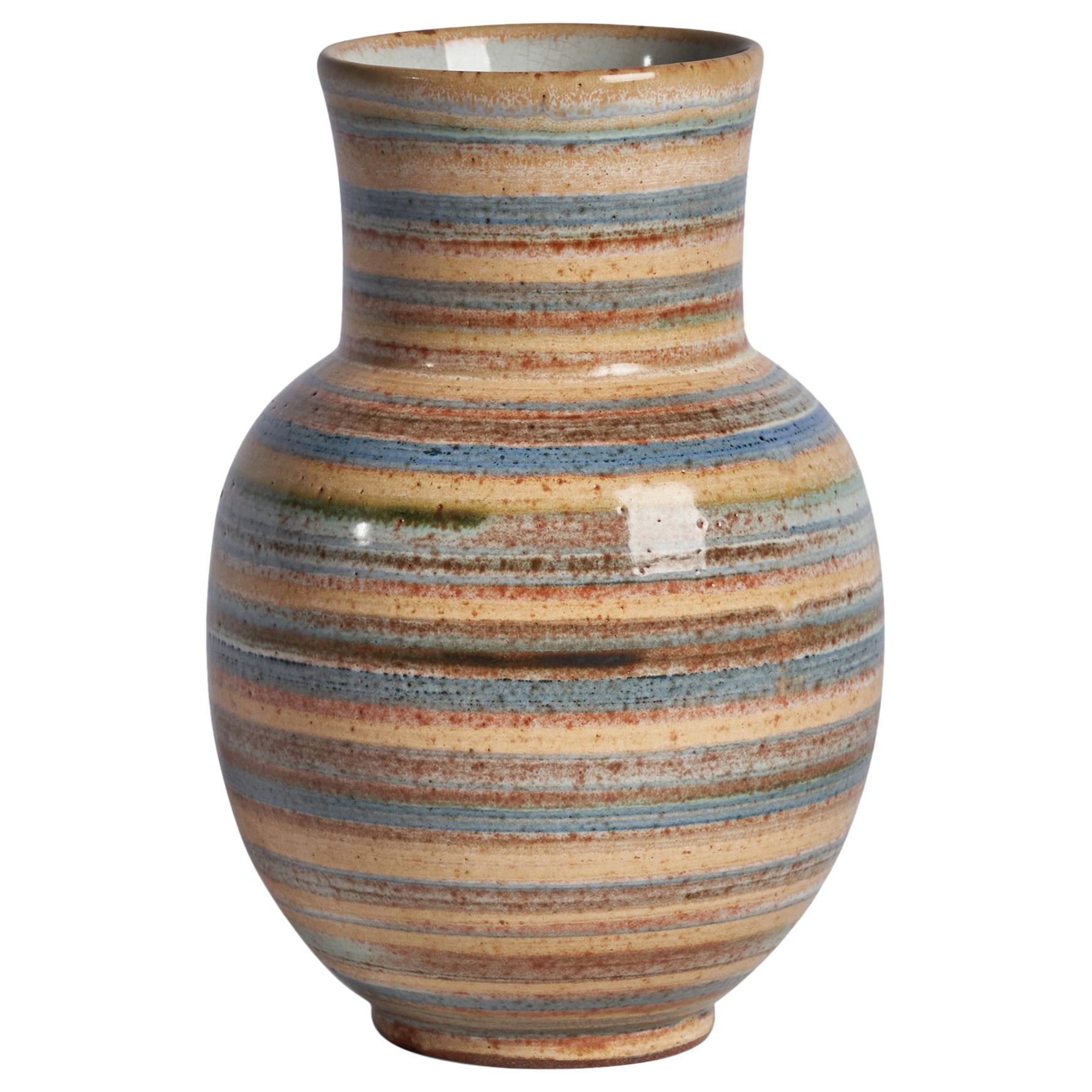 Lee Rosen, Vase, Ceramic, USA, 1950s For Sale